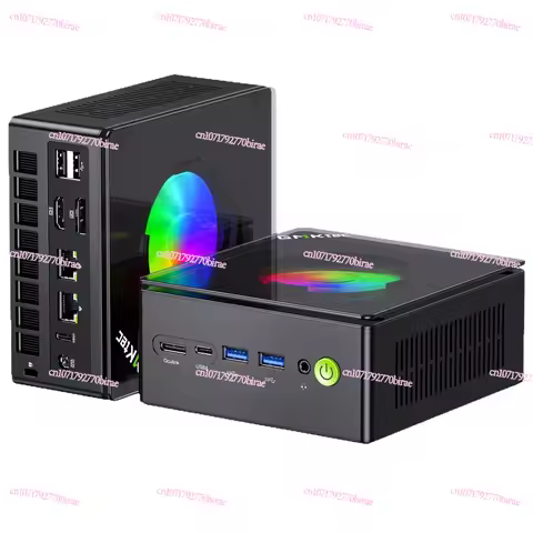 Mini PC K11 K8 Plus M7 AMD R9 8945HS 8845HS 6850H 2 * USB4 2 * DDR5 2 * 2.5G LAN Mini Gaming PC WiFi