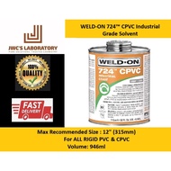 WELD ON 724 CPVC & PVC Industrial Grade Solvent Cement