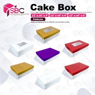 Cake Box 12x16x3/12x16x4/12x16x5 (5pcs)