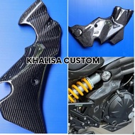 KAWASAKI Frame Cover Original ER6 ER6N ER6F Carbon Kevlarkawasaki