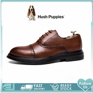 Hush-Puppies shoes leather shoes men formal shoe wedding shoes formal shoes for men Korean leather shoes office shoes leather shoes for men