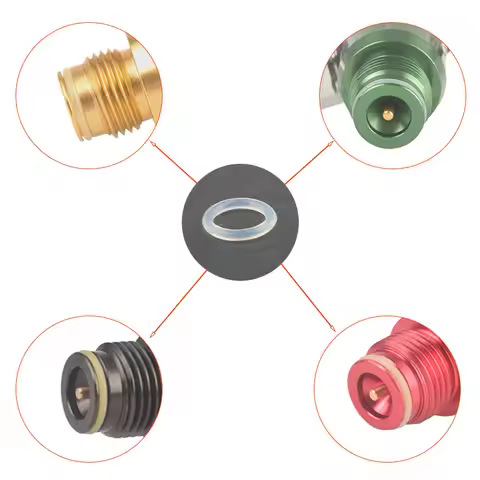 HPA Air Tank Pressure Relief Valve Head Seal G1/2-14 Thread Bigger Seal Polyurethane O-ring Valvula 