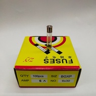 JS88 Fuse glass 6x30 6A 250V