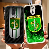 DK-76 Persebaya Silicone Casing black and white for OPPO Reno 8T A5 2Z F11 A9 2F 2020 Pro 5G