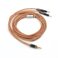 HiFi 6.35mm 4.4mm 2.5mm XLR 16 Core 7N OCC Silver Plated Headphone Cable For Technica ATH-R70X R70X 