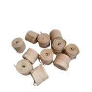 TILAVIE - JUTE CLOTH BROWN JUTE RIBBON/ POLOS HESSIAN BURLAP JUTE/ 198cm