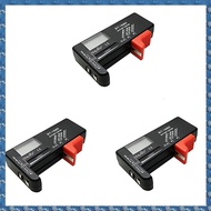 (JACH) 3X BT-168D Battery Tester Digital Battery Tester Battery Capacity Tester BT168D Tester for AA