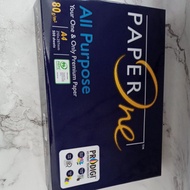 PAPER ONE A4 White Paper 80Gsm 500'S | Ream