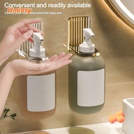 UMISTY Soap Bottle Holder, Self-Adhesive Free of Punch Shower Gel Hanger, Durable Transparent Wall Hanger Shampoo Holder Bathroom Organizer Holder