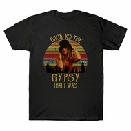 Black Vintage Gypsy That I Tee Men'S Cotton The To T Nicks Shirt Was Back