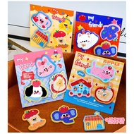Ins Cute Cute Cute Pet Combination Sticky Notes Student Cartoon Multiple Handbook Decoration Sticker