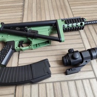 M301 KAC PDW Mainan Tembak Tembakan Pdw Bison Dcobra M301 KAC PDW Popor Lipat Lite Series