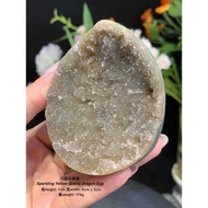 🇲🇾johor 闪晶彩黄蛋✨ (174g 高height: 7cm)
Sparkling Yellow Quartz Dragon Egg