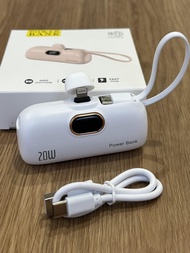 20000mAh Mini Portable Power Bank 20W External Battery Plug in Charging Playing Game Power Bank Fast