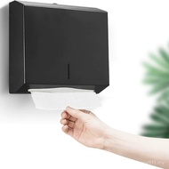 Stainless Steel 304 Paper Box Toilet Paper Holder Large Roll Public Wall-Mounted Toilet Toilet Hand 