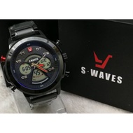 S-Waves Digital Analogue Watch 2/8.8
