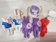 5個日本宇宙人小吊飾娃娃吊飾玩偶