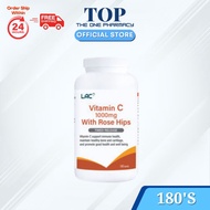 LAC Vitamin C 1000mg With Rose Hips (180 Tablets)