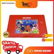 Greebel Pencil Bright Color Strong Material Greebel /Greebel 2736 Hexagonal