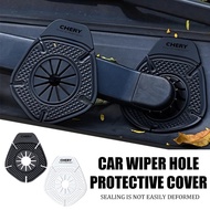 Durable Car Wiper Hole Cover Protector Windshield Wiper Arm Bottom Silicone Pads Cap Dustproof Prote