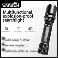 WARSUN BL-8S LED Flashlight Type-C Rechargeable Torch 3 Modes Waterproof Camping Light