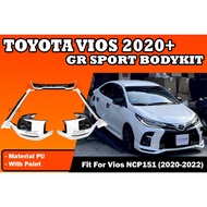 TOYOTA VIOS NCP151 2020-2022 GRS STYLE FULLSET BODYKIT GR SPOIRT BUMPER SKIRT LIP GR-S GR-SPORT BODY