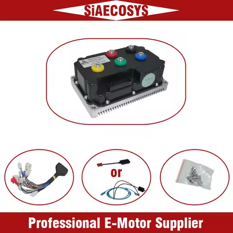 Fardriver ND72490B 5000W-6000W 490A BLDC Motor Controller High Efficiency Programmable for QS/Encode