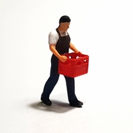 Miniature toy Figure Iksan crate scale 1-64 diorama