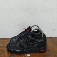 sepatu second ori nike af1 triple black size 36