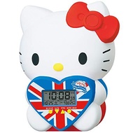 SEIKO Clock Tabletop White Body Size: 17.9x14.7x11.9cm Hello Kitty Alarm Digital JF801A