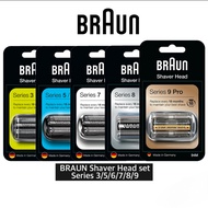 [Braun] Electric Shaver Replacement Head Series 3/5/6/7/8/9 Razor Blades 21B/32B/54B/64B/74S/83M/94M