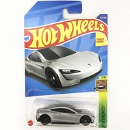 Small Sports Car Children's Toy Car Boy Small Model He Decoration Boy 162 Tesla Silver 4RWV