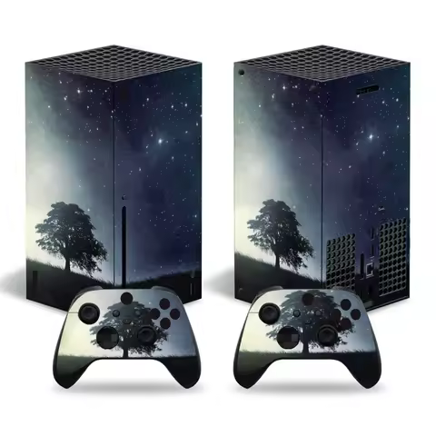 Decal Vinyl Skin Sticker For Xbox Series X Console Protective Cover Wrap For Xbox Series X Controlle