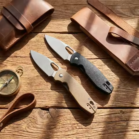 CR 5390 Pocket Knife 8Cr13Mov Blade Nylon Fibre Handle Camping Portable High Quality Durable High Ha