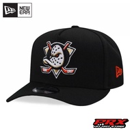 NEW ERA 9FIFTY A-FRAME ANAHEIM DUCKS BLACK CLASSIC EDITION HAT SNAPBACK CAP