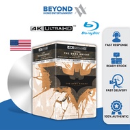 The Dark Knight Trilogy Amazon Exclusive Steelbook Collection [4K Ultra HD + Bluray]