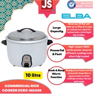 Commercial Rice Cooker ECRC‑M1026(WH) – Elba Commercial Rice Cooker (10 L / 55 cups)