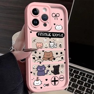 HP For oppo reno 4f 5f 5 6 7 8 7z 8z 8t 11 12f 4g 5g Phone Soft Case Aesthetic Art tpu Silicone Phon