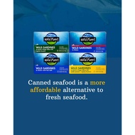[US BRAND] Wild Planet, Wild Sardines 4.4oz (125g), Extra Virgin Olive Oil with Lemon