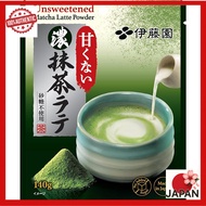 Ito En Unsweetened Rich Matcha Latte 140g Powder Stand-Up Pouch with Ziplock