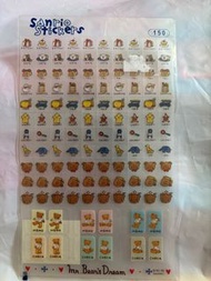 全新1995年 Mr Bear Dream貼紙