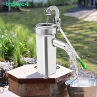 TN5WC4 Manual Well Pump, Stainless Steel Ergonomic Handle Stainless Steel Water Pump, Easily Install