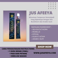 JUS AFEEYA - Minuman Campuran Semulajadi Yang Diperkaya Dengan Sea Buckthorn Dan Arabic Gum