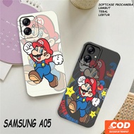 MAKMUR - Latest SAMSUNG A05 Case 2023 - Fashion Case CARTOON SUPER MARIO - Casing Latest SAMSUNG A05