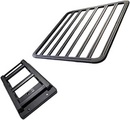 Offroad Accessories 1.6/2m*1.4m Roof Luggage Roof Rack Aluminum Platform With One Side Ladder Compat