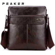 Peaker Luxurious nd Men's Bag 2pcSet Shoulder Bag Husband Large Capacity Men Handbag Leather Crossbody Bags