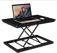 WZHZJ Standing Desk Stand,Height Adjustable Sit Stand Converter Laptop Stands Large Wide Rising Black,Desktop Computer Riser Table