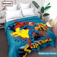 Selimut Bulu Internal 160x200 - Motif Abstrak / Bunga / Karakter / Minimalis