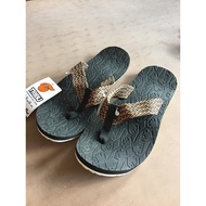 Tribu outdoor Aklan 393 Flip Flops Sandals Slippers ( Black White Beige)