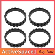 [🅽🅴🆆 ᶦⁿ ᵐᵅʸ] 4X Vacuum Robot Tires for Wheels Series 5/6/7/8/9/I7 S9+ Anti-Slip❀